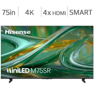 Hisense 75 Class M75SR Series 4K QLED Mini LED TV