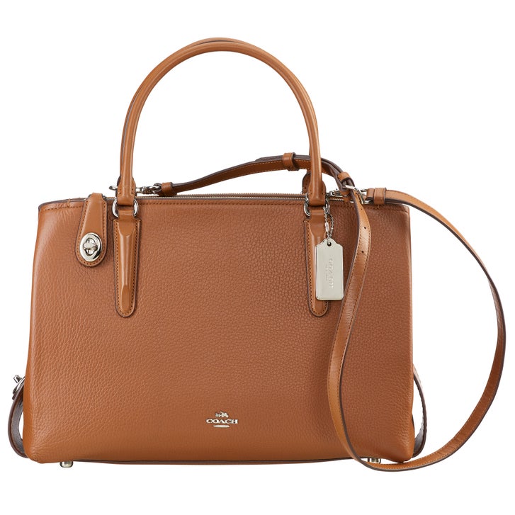 Coach Brooklyn 34 Satchel, Saddle | Costco