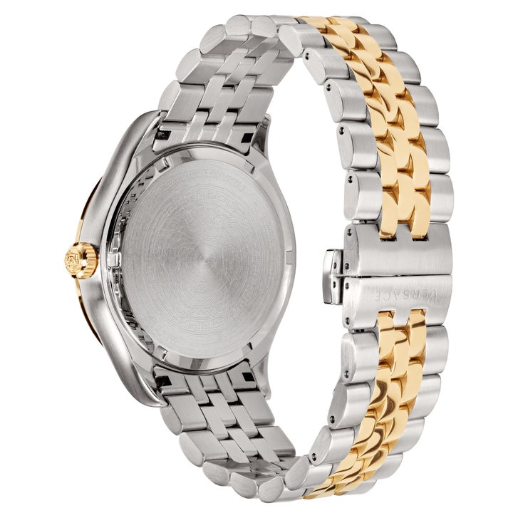 Versace Hellenyium Green Sunray Dial Quartz Men's Watch, 42mm | Costco