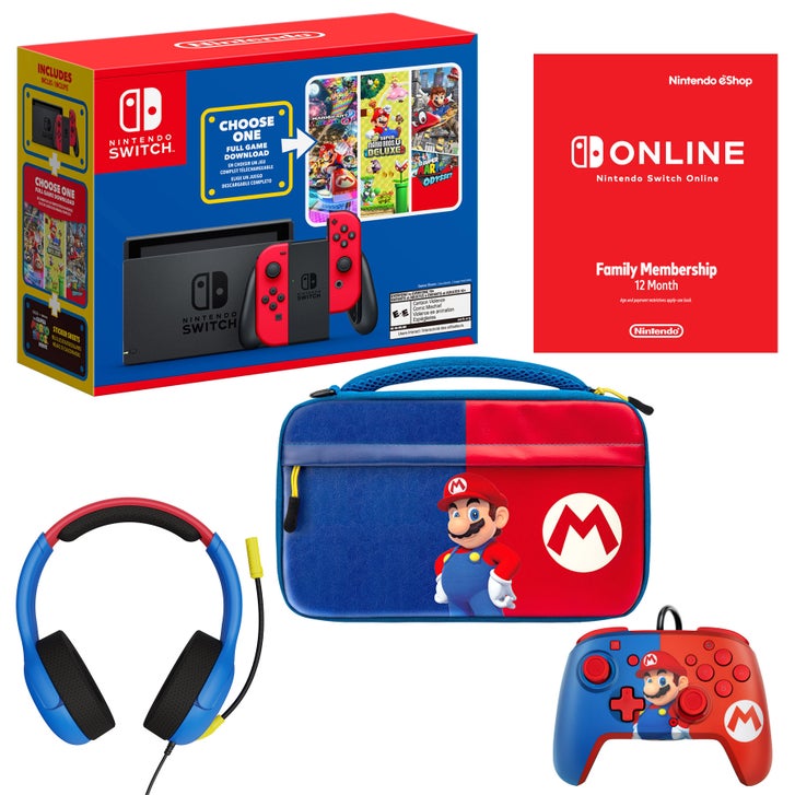SUPER MARIO 4本セット (Nintendo Switch) Nintendo Switch Mario Choose One Bundle | Costco