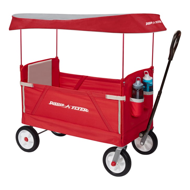 Radio Flyer Easy Folding All-Terrain Wagon with Canopy | Costco
