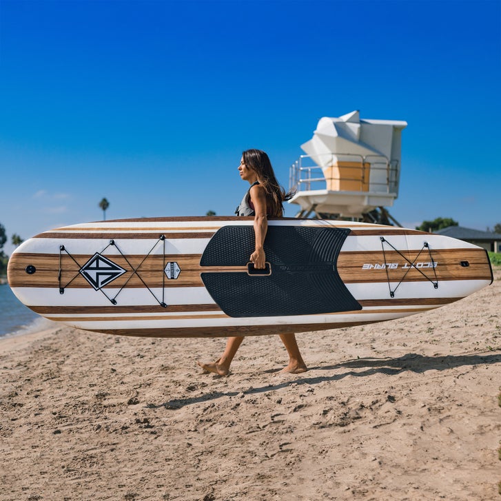 Scott Burke SUP-10' Pioneer Foam Paddle Board Package | Costco
