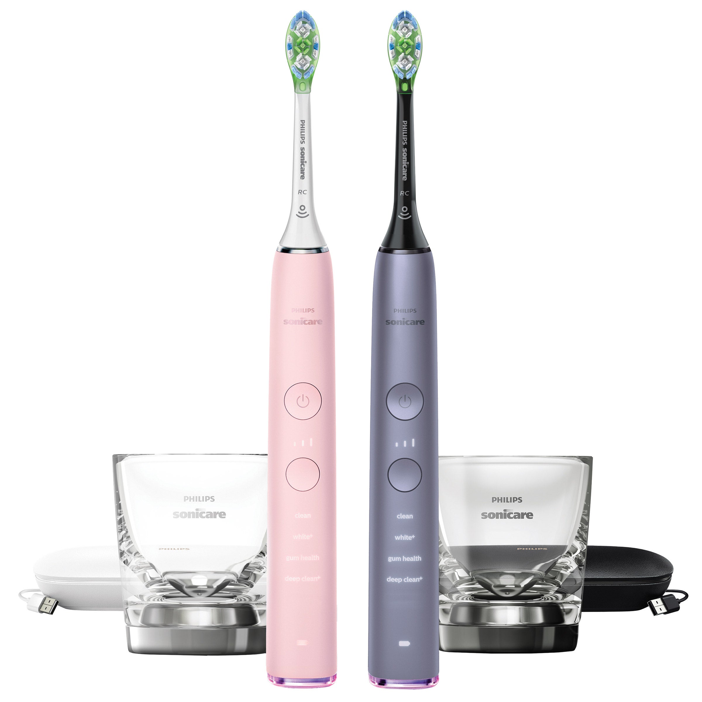 Philips Sonicare DiamondClean Rechargeable Toothbrush, 2-pack | Costco