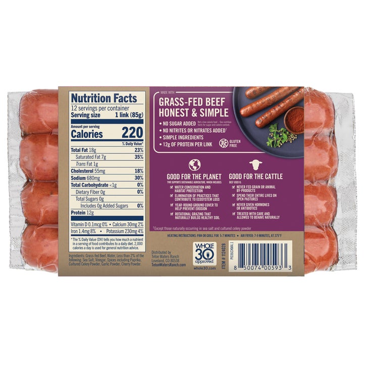 Teton Waters Ranch Polish Sausage, 2.25 lbs | Costco