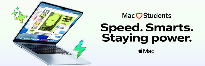 up to 24 hours of battery life. go further. Mac does that