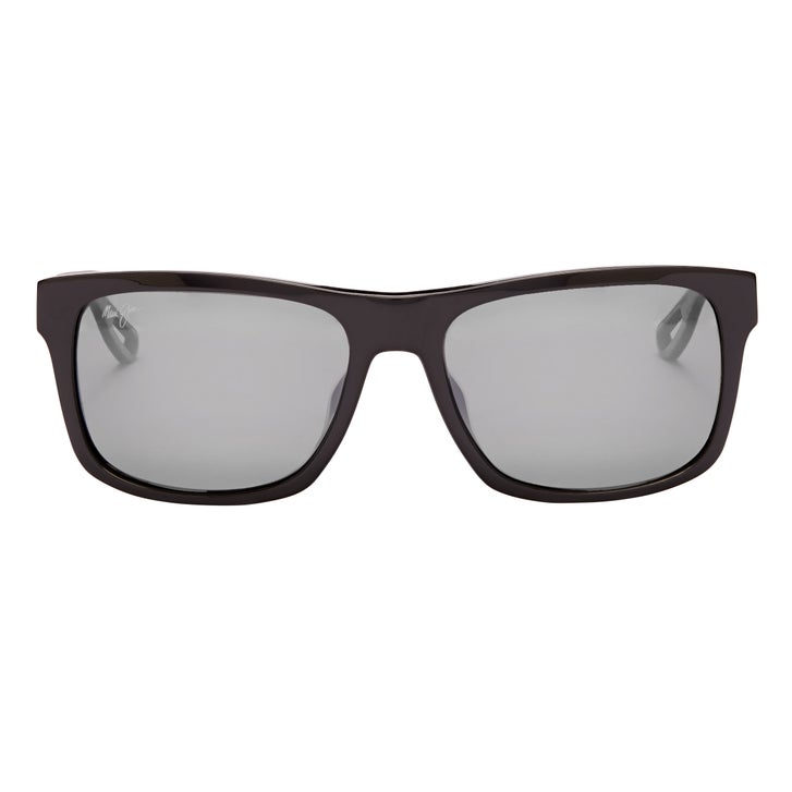 ダークライ MUR 美品 Maui Jim Chee Hoo! 765-02 Gloss Black Polarized Sunglasses | Costco