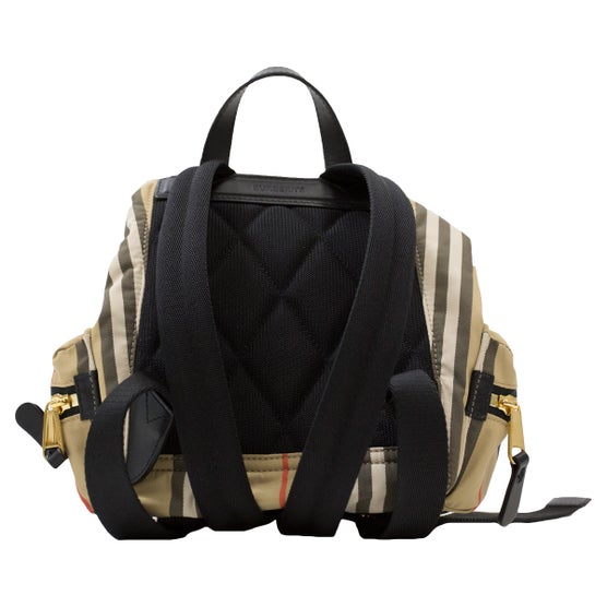 burberry small vintage check and leather backpack Nova Mini Backpack/Daypack Beige WS6816 – NUIR the backpack boasts a secure zip closure Small Check Backpack in Sand