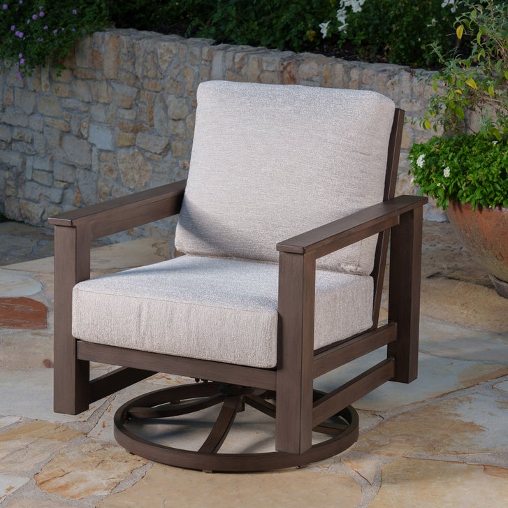 SunVilla Royce 4-piece Fire Outdoor Patio Seating Set | Costco