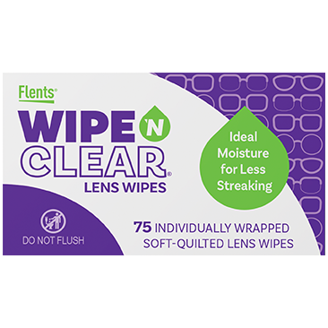 Flents Wipe ‘N Clear Lens Wipes