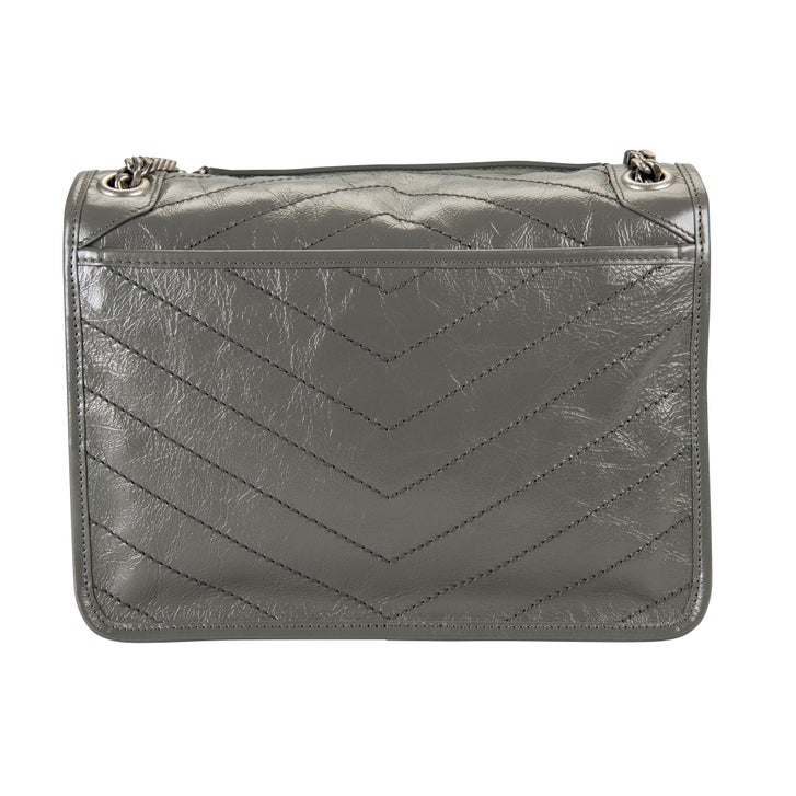 Yves Saint Laurent Med Niki Vintage Crossbody, Storm | Costco