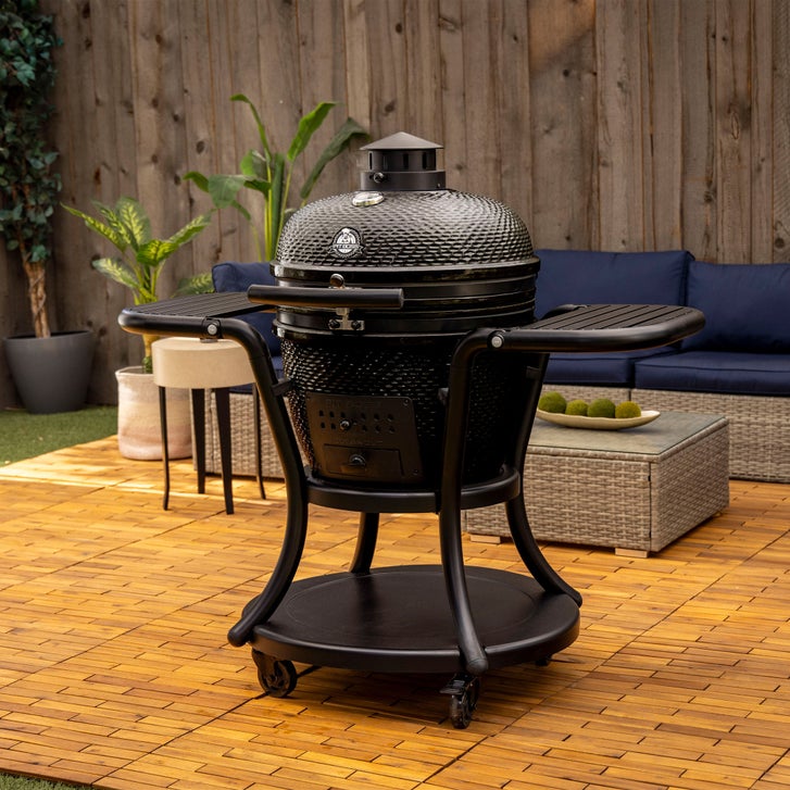 Pit Boss 24” Kamado Charcoal BBQ Grill with Cover | Costco Pit Boss 24” Kamado Charcoal BBQ Grill with Cover | Costco
