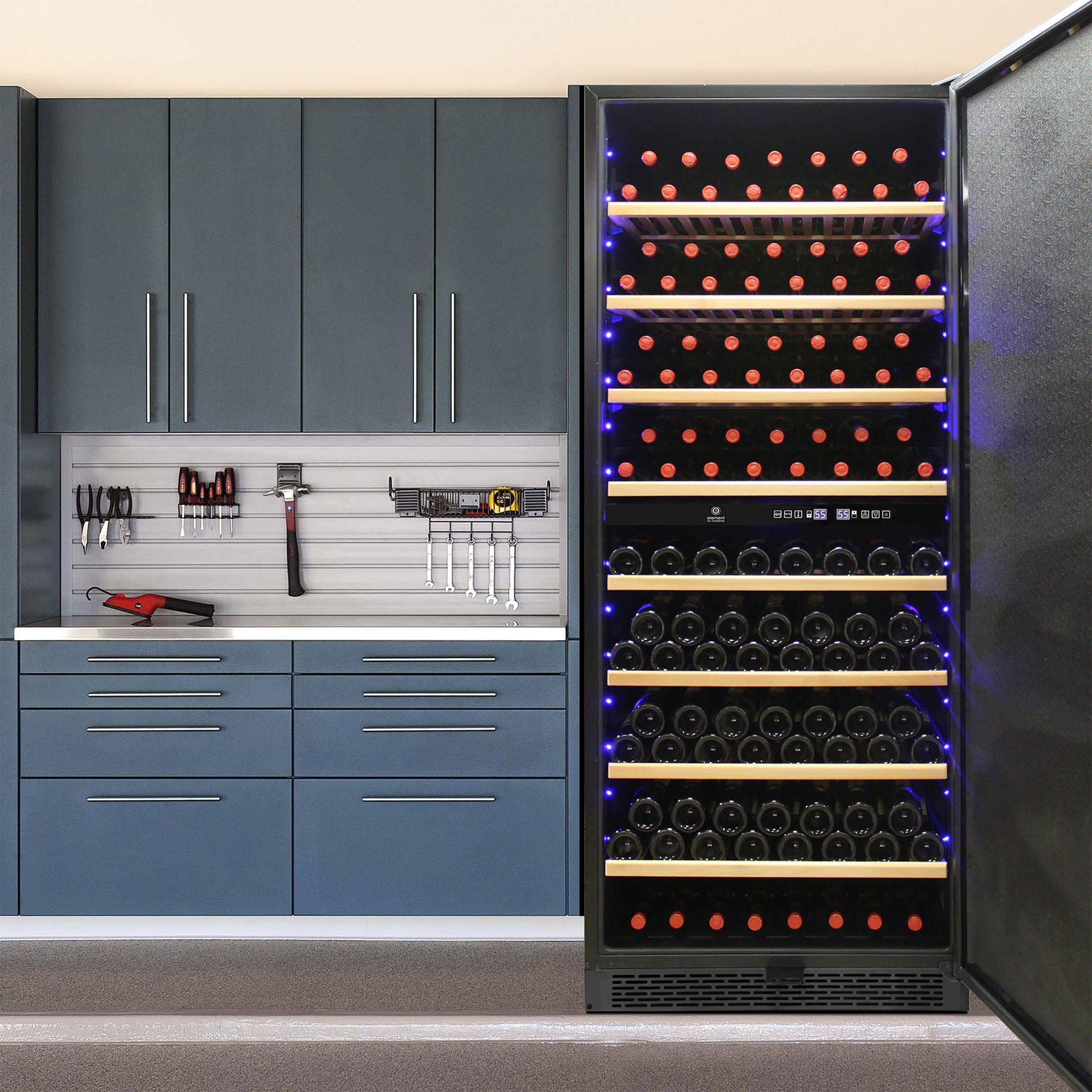 Vinotemp 300-Bottle Dual Zone Wine Cooler