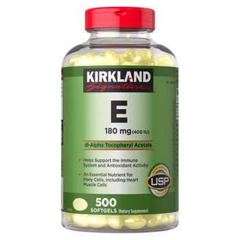 Vitamin E 180 mg., 500 Softgels
