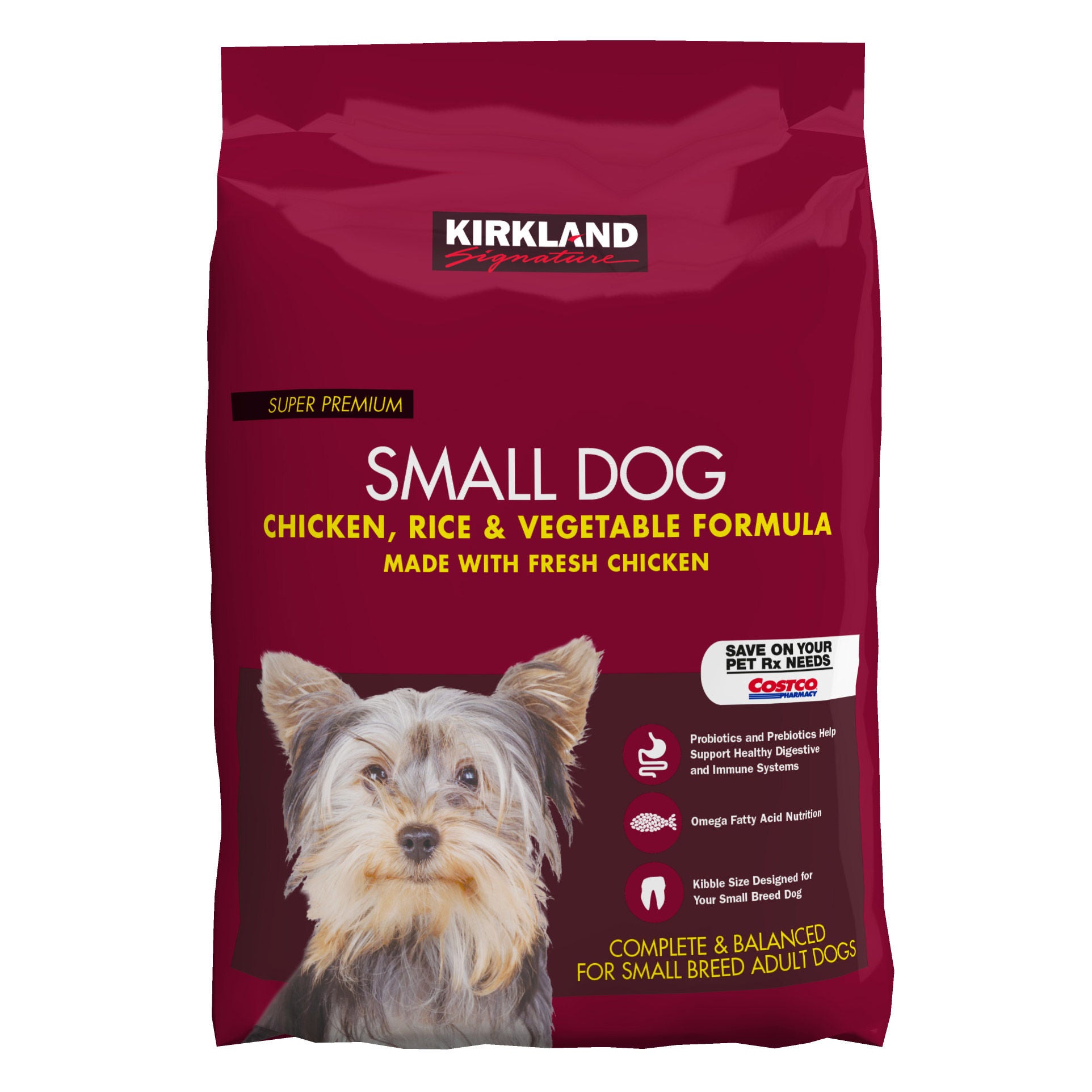 Kirkland Signature Small Formula Chicken & Vegetable Dog Food 20