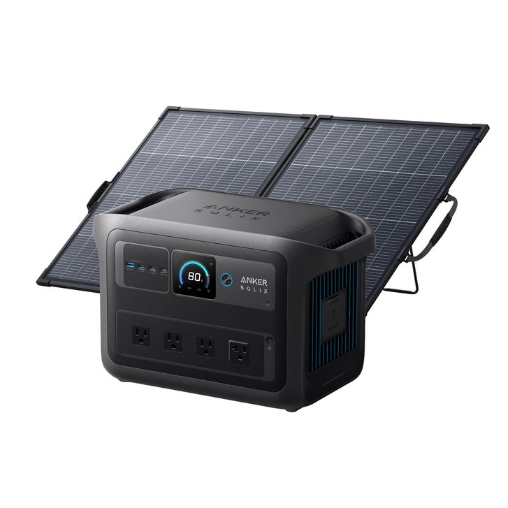 Anker SOLIX C1000X Gen 2 Portable Power Station with 200W Bifacial