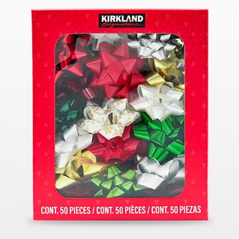 Kirkland Signature Gift Bows, 50-Count