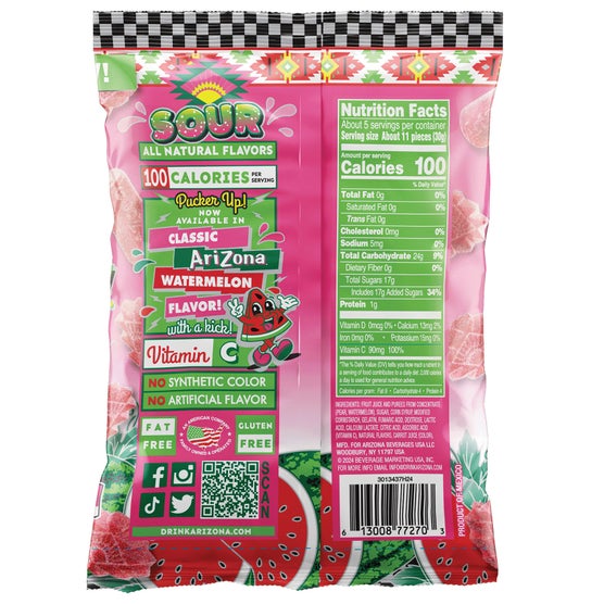 arizona complete candy & tobacco The Path of Most Resistance These womens Arizona Rivet sandals have a premium suede upper in taupe Arizona Sour Fruit Snacks, Watermelon,