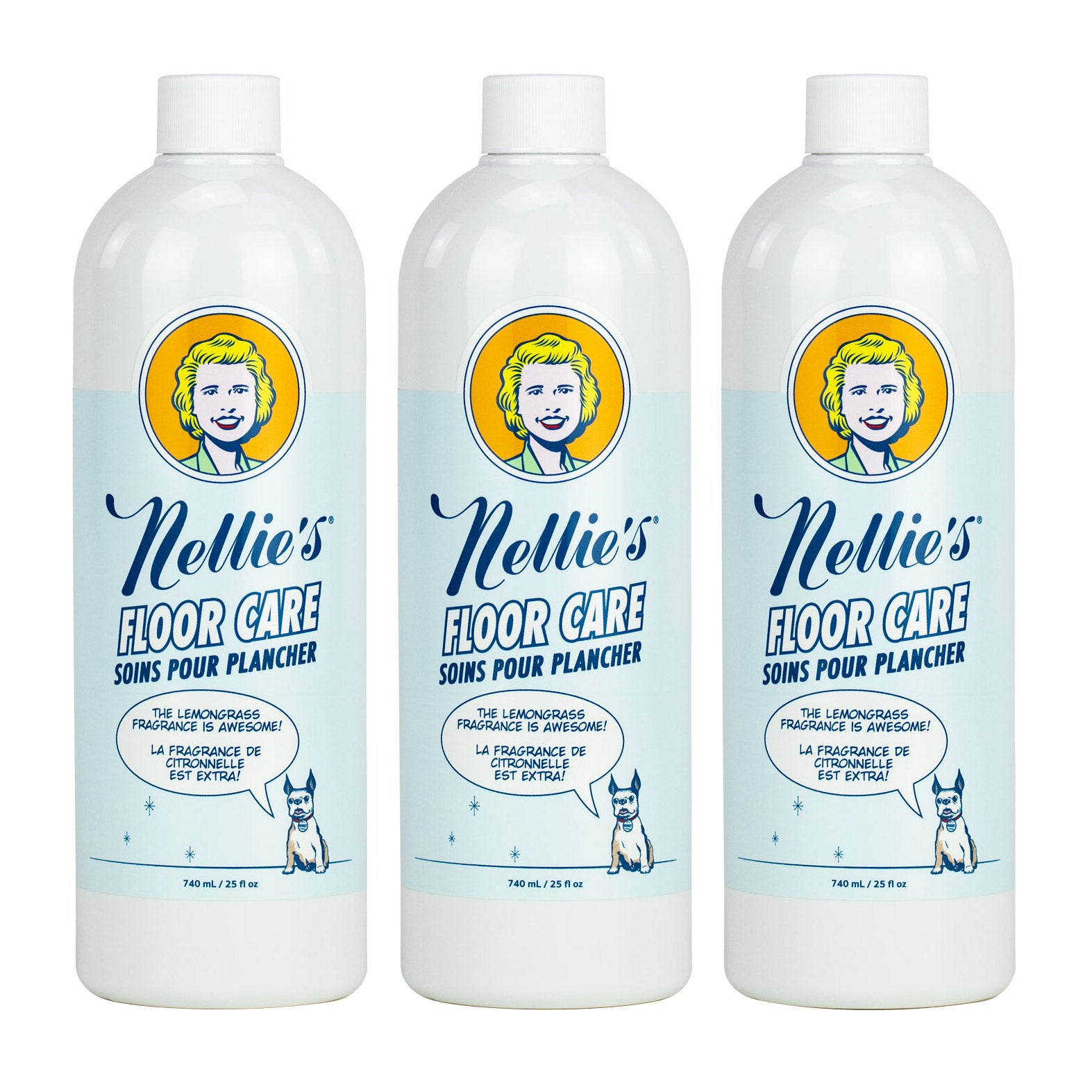 Nellie's Floor Care, 25 fl oz, 3-count