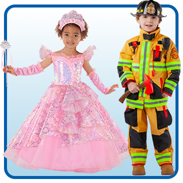 Teetot Adventure and Princess Factory Costumes