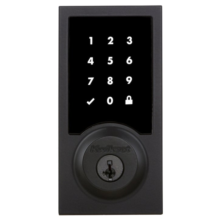 Kwikset 916 Contemporary Z-Wave Smart Lock with Halifax Lever | Costco
