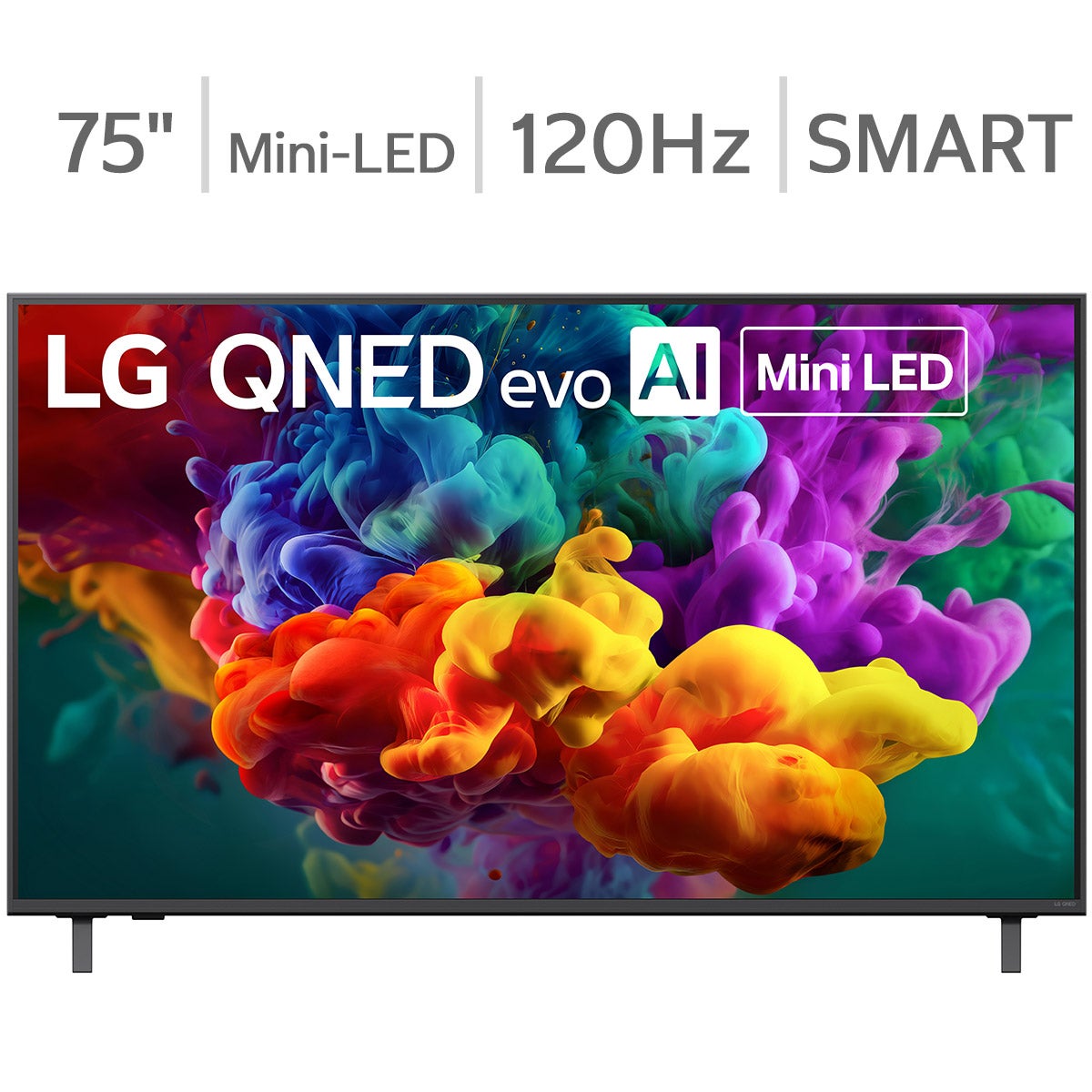 LG 75" Class - QNED evo AI Mini LED QNED84B Series - 4K Smart TV - Allstate 3-Year Protection Plan Bundle Included For 5 Years of Total Coverage*