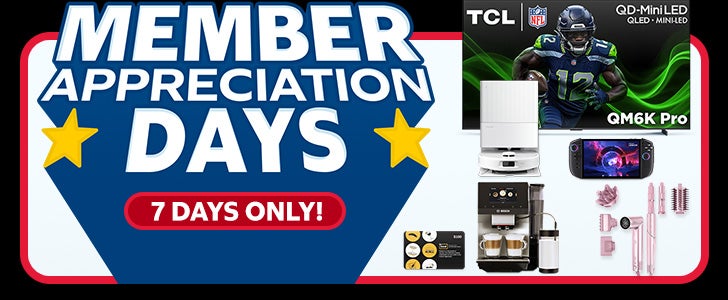 Member Appreciation Days - 7 Days Only!
