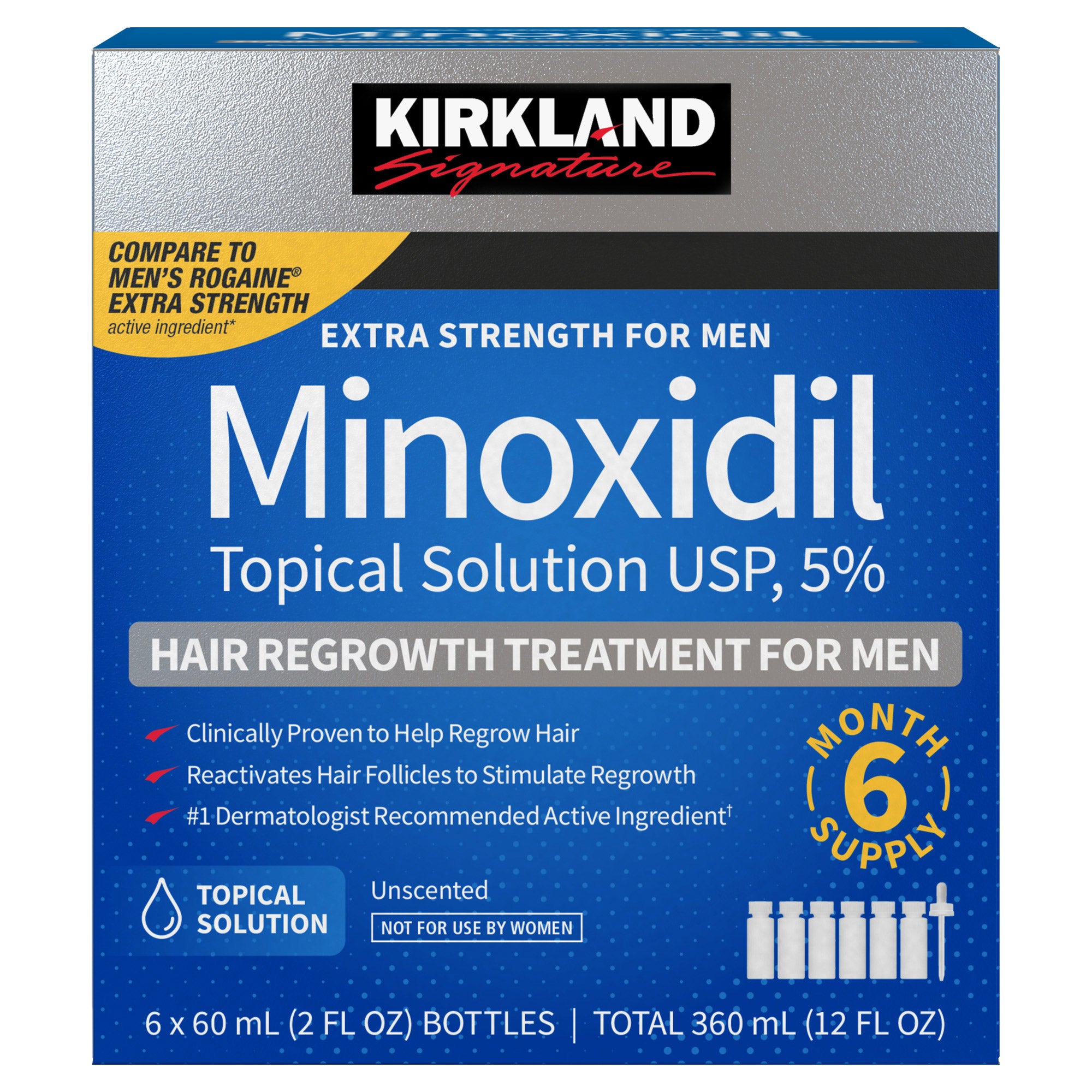 l carnitine and minoxidil Kirkland Signature Hair Regrowth Treatment Extra Strength for Men, 5% Topical Solution, 2 fl oz, 6-pack 12 Fl oz White Tomato Melts 和 Pack Size:1 Pack Lab Reagent