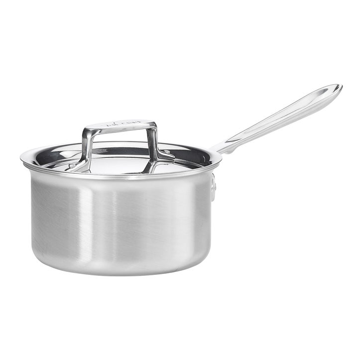 All-Clad D5 Brushed Stainless Steel 7-piece Cookware Set | Costco
