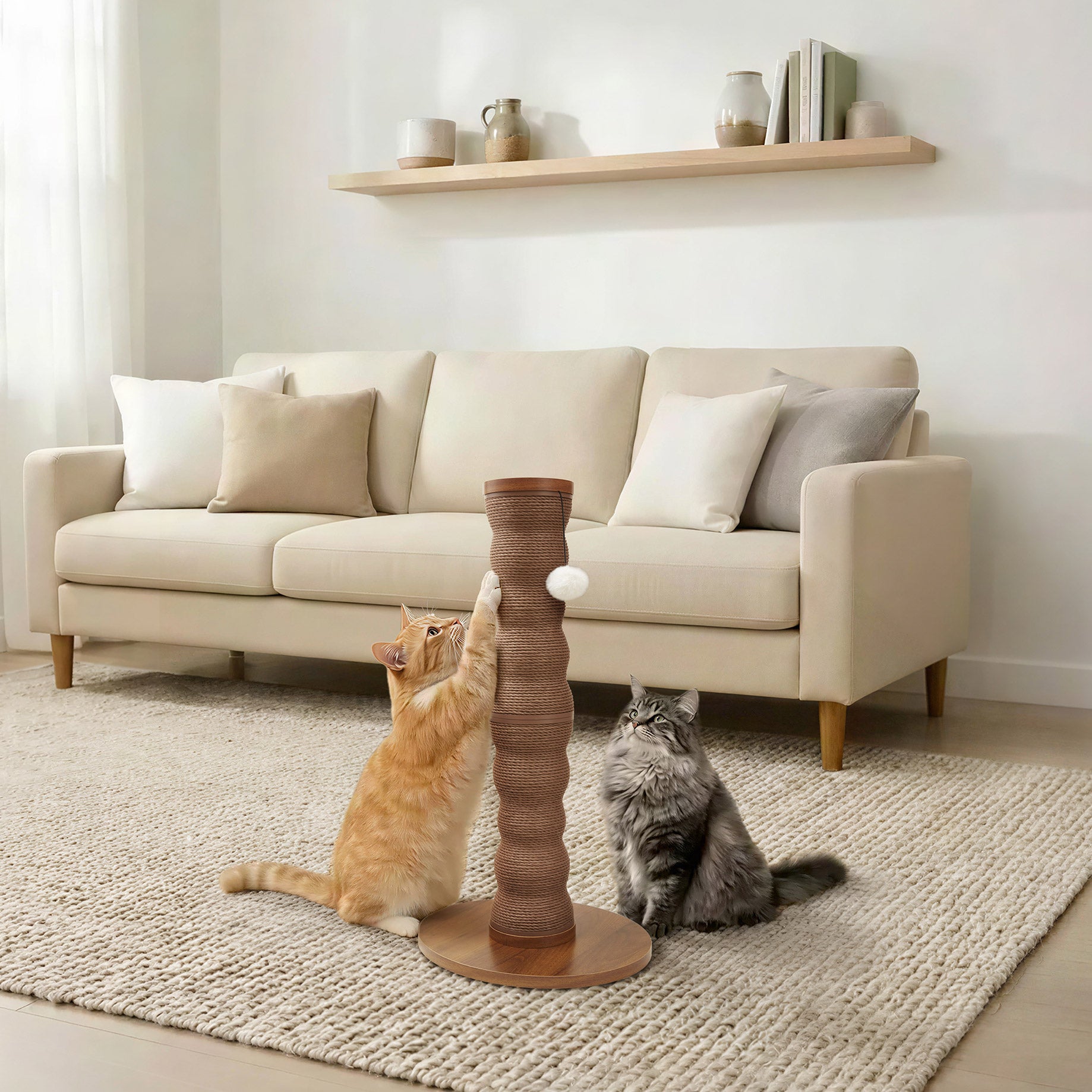 FRIENDS FOREVER WAVE CAT SCRATCHER 28"