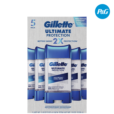 Gillette® Ultimate Protection Antiperspirant