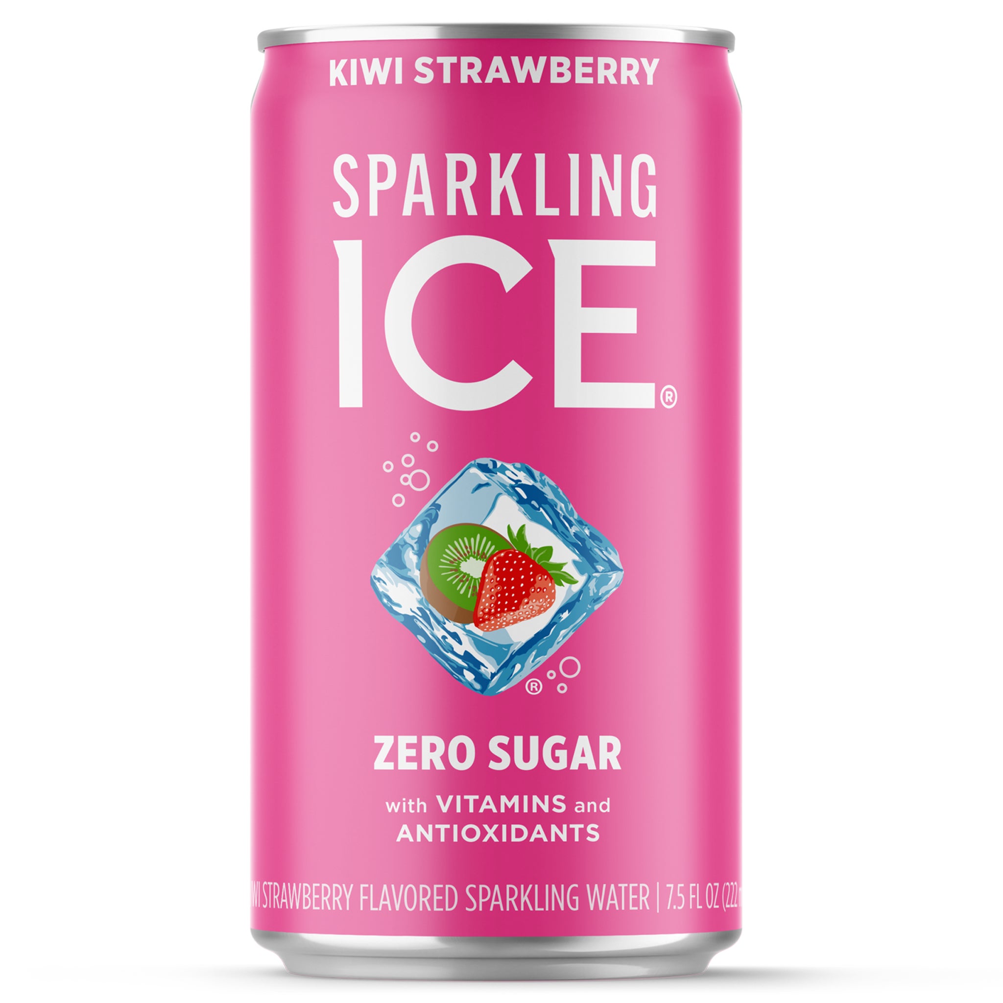 Sparkling ICE Sparkling Water Mini Cans, Kiwi Strawberry, 7.5 fl