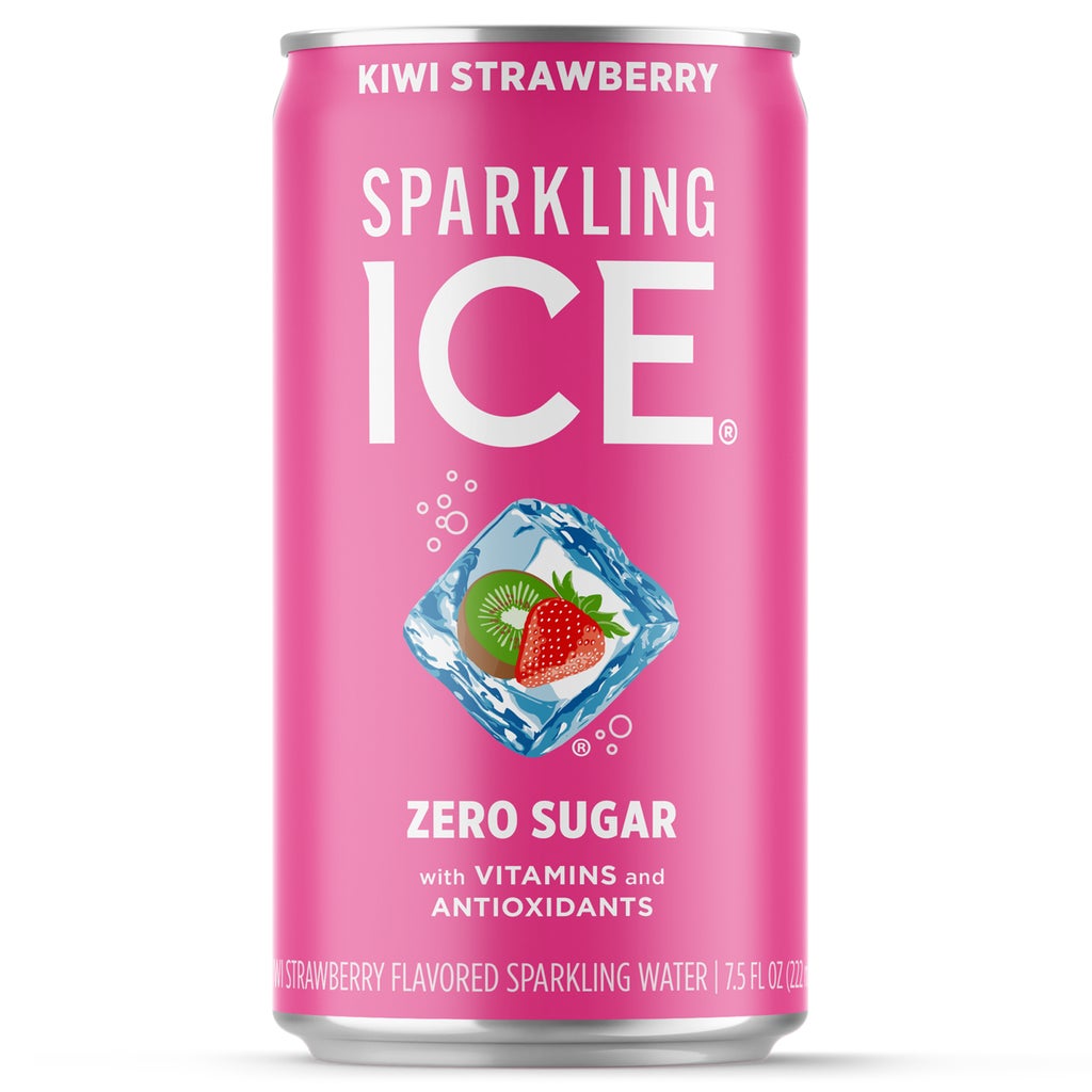 Sparkling ICE Sparkling Water Mini Cans, Kiwi Strawberry, 7.5 fl
