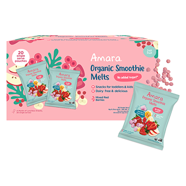 Amara Organic Mixed Red Berries Smoothie Melts