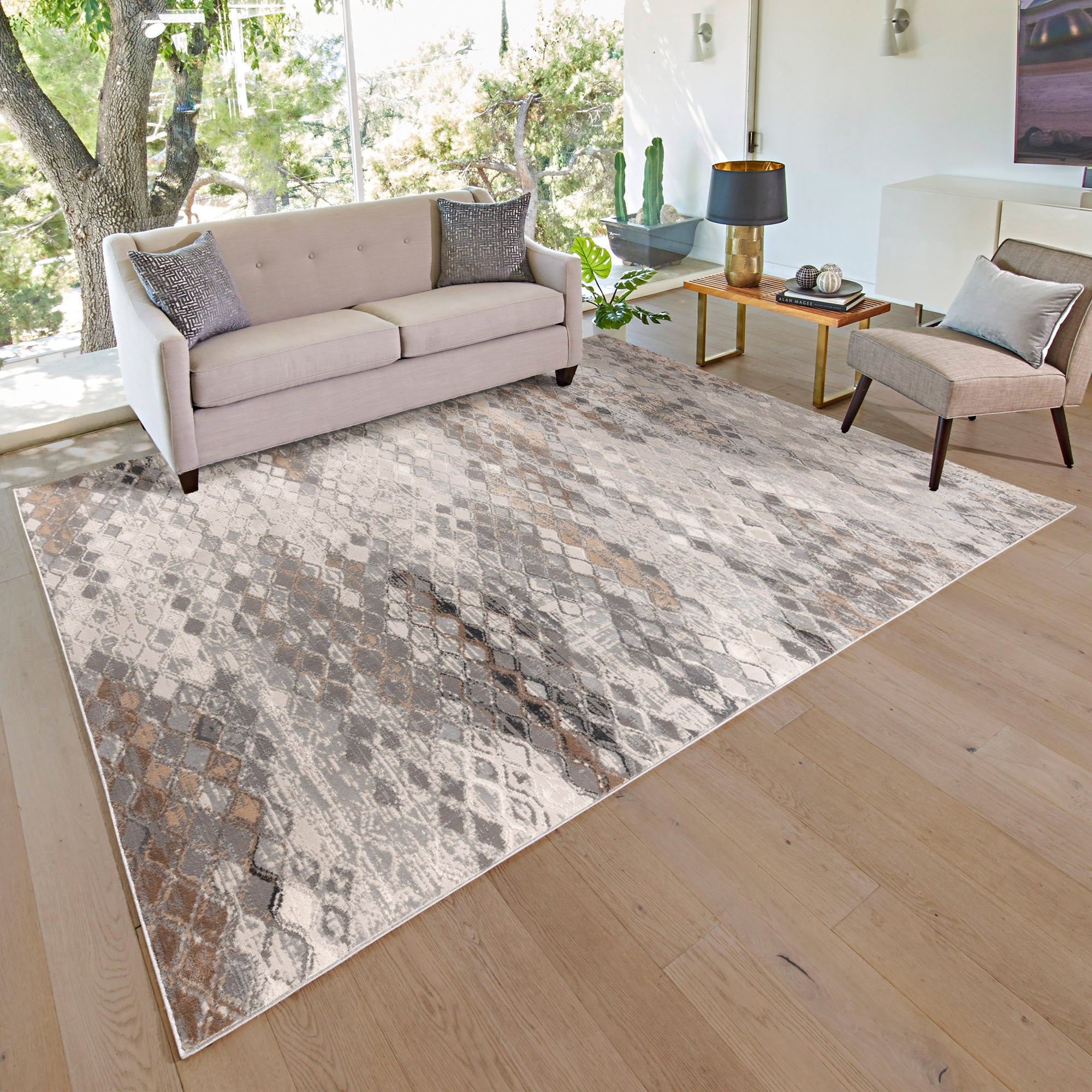 Brio Area Rug Collection, Matera Gray | Costco
