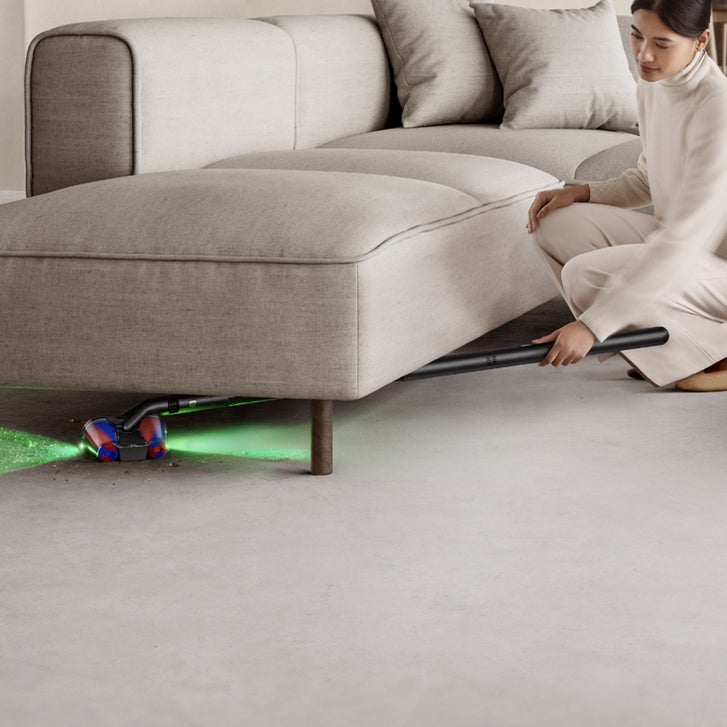 Dyson PencilVac Fluffycones Cordless Vacuum with Extra Battery