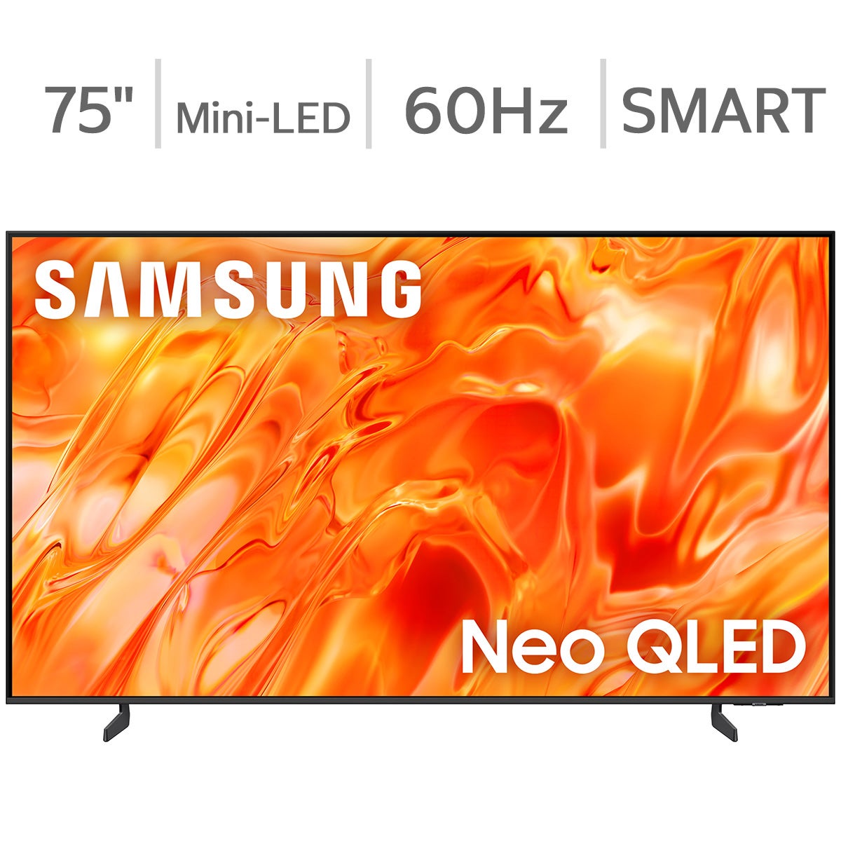 Samsung 75" Class - QN70H Neo QLED Series - 4K Mini LED - Vision AI Smart TV - Allstate 3-Year Protection Plan Bundle Included For 5 Years of Total Coverage*
