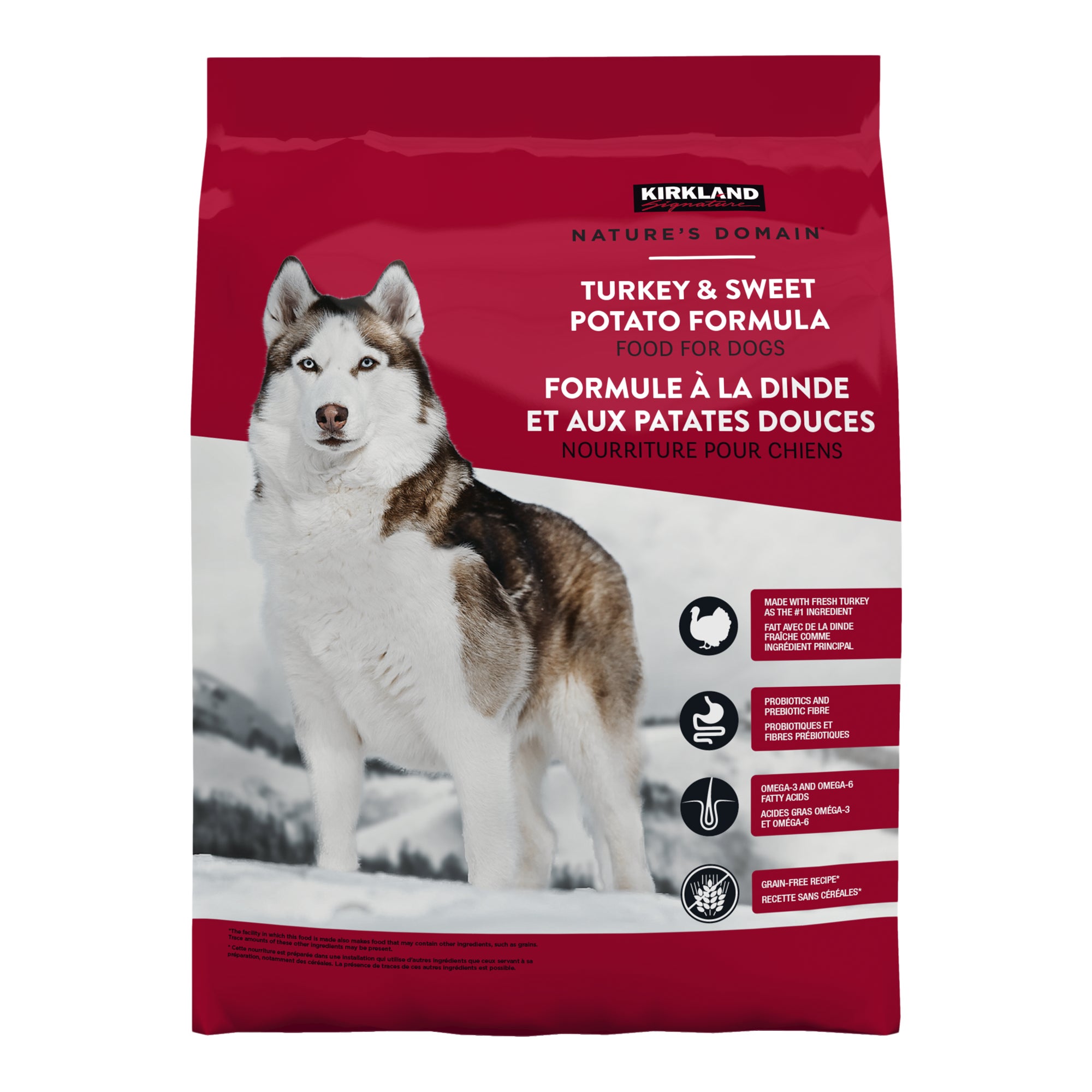Kirkland Signature Nature's Domain Turkey Meal & Sweet Potato Dog