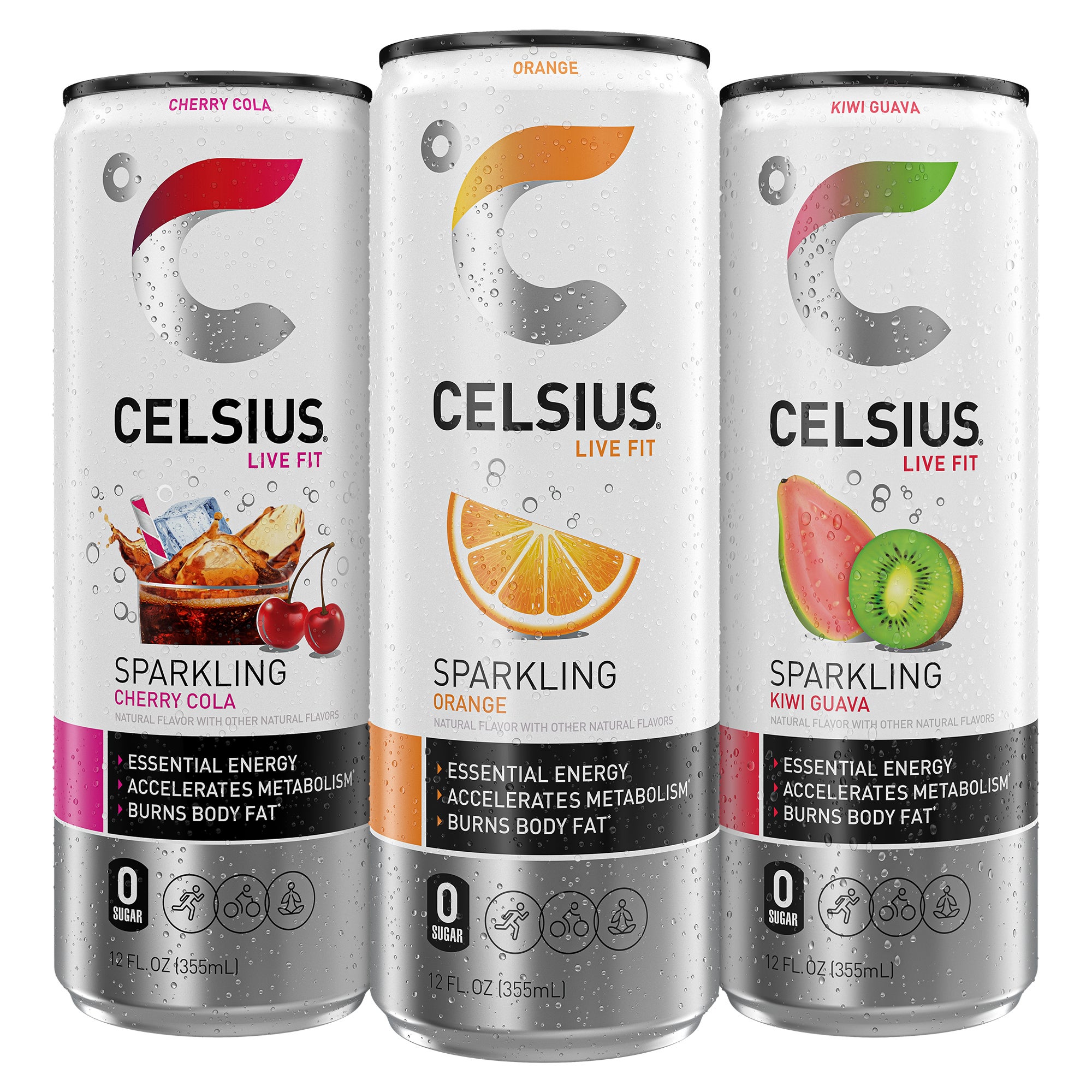 CO2LIFE（コーライフ）チューブタイプ70g【５本購入で１本サービス】 CELSIUS Live Fit Energy Drink, Variety Pack, 12 fl oz, 18 ct | Costco