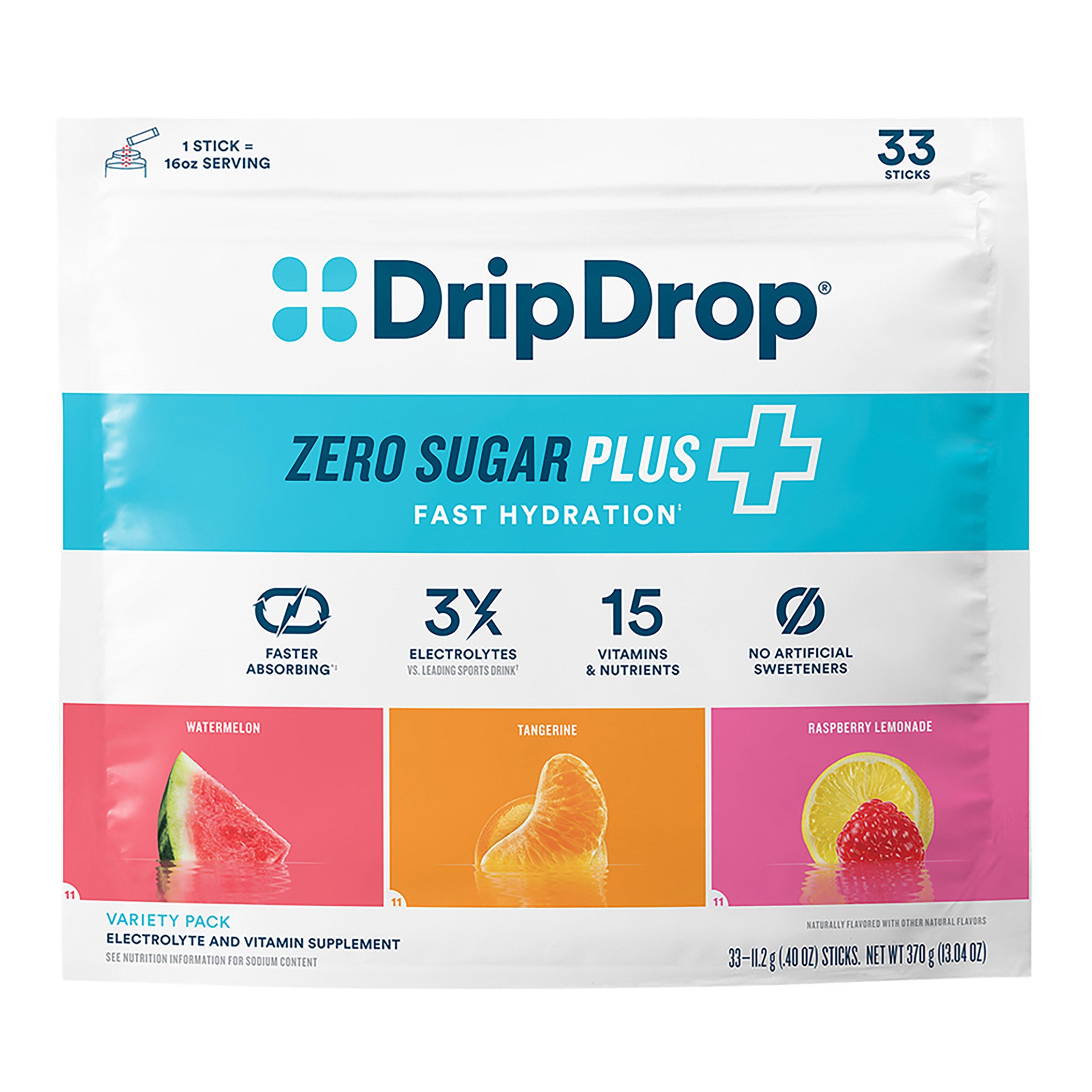 DripDrop Hydration Zero Sugar Plus