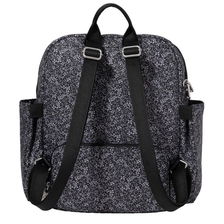 compass white leather backpack Hula Hula Smart Travel Solutions Backpacks Embrace elegance and practicality with the ELLE Compass mini backpack Compass Carry On Vegan Leather
