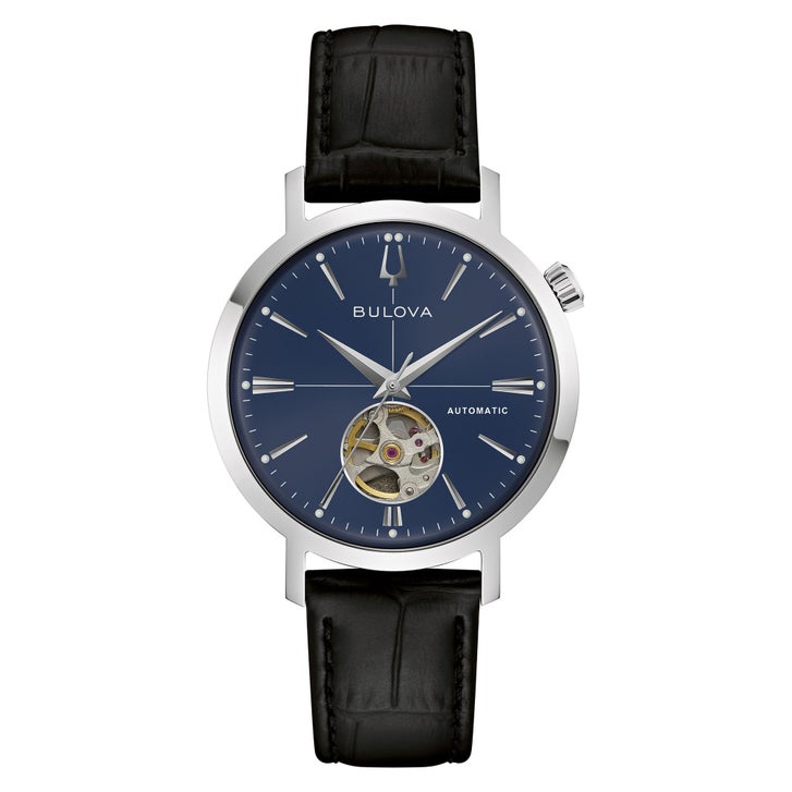 Bulova Aerojet Stainless Steel Blue Dial Men's Automatic Watch
