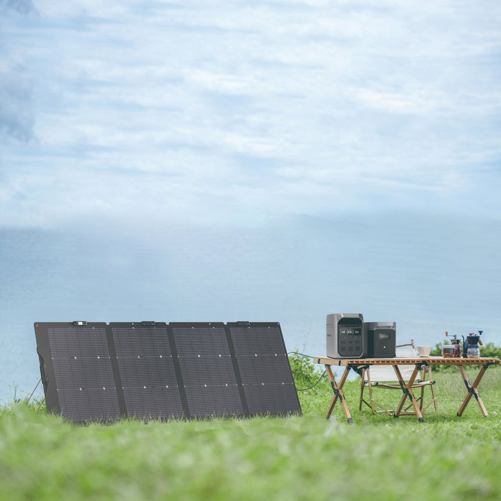 EcoFlow DELTA 3 Plus Solar Bundle with TOPCon 220W Solar Panel and EcoFlow DELTA 3 Plus Solar Bundle with TOPCon 220W Solar Panel and