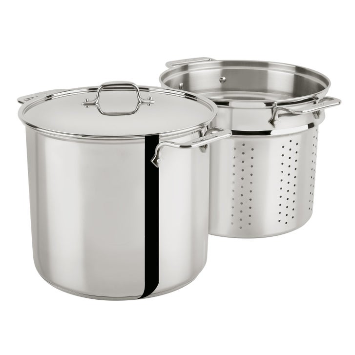 調理器具 All-Clad 16 QT. STOCK POT All-Clad 16-Quart Multi-Cooker Stock Pot | Costco