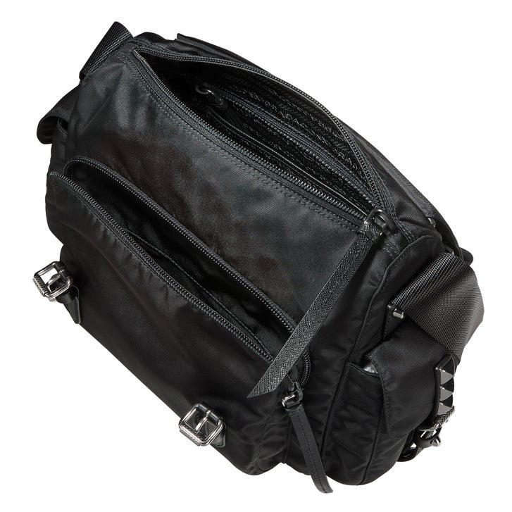 Prada Nylon Shoulder Bag, Black | Costco