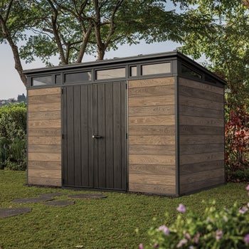 Keter Pent 11 ft. x 7 ft. Outdoor Storage Shed