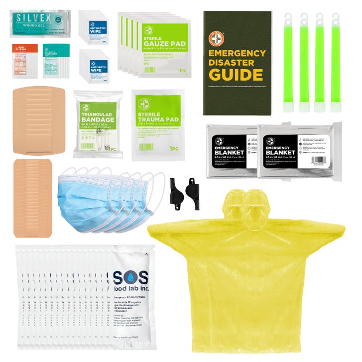 Be Smart Get Prepared Emergency Prep & Go Survival Kit, 93-pieces
