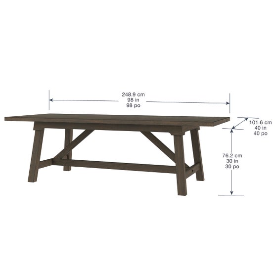 Oakdale 9-piece Dining Table Set | Costco
