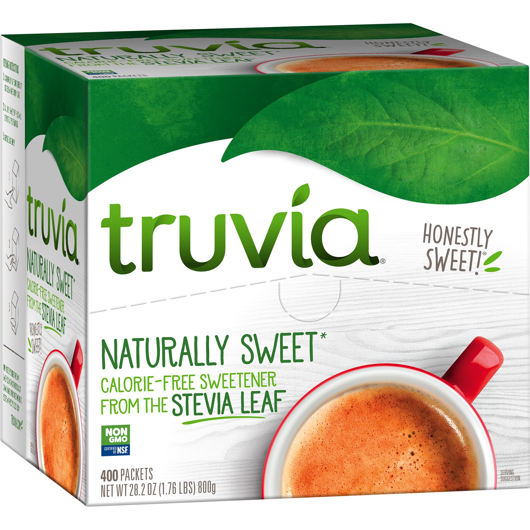 Truvia Natural Sweetener Portion Packets, 400 ct | Costco