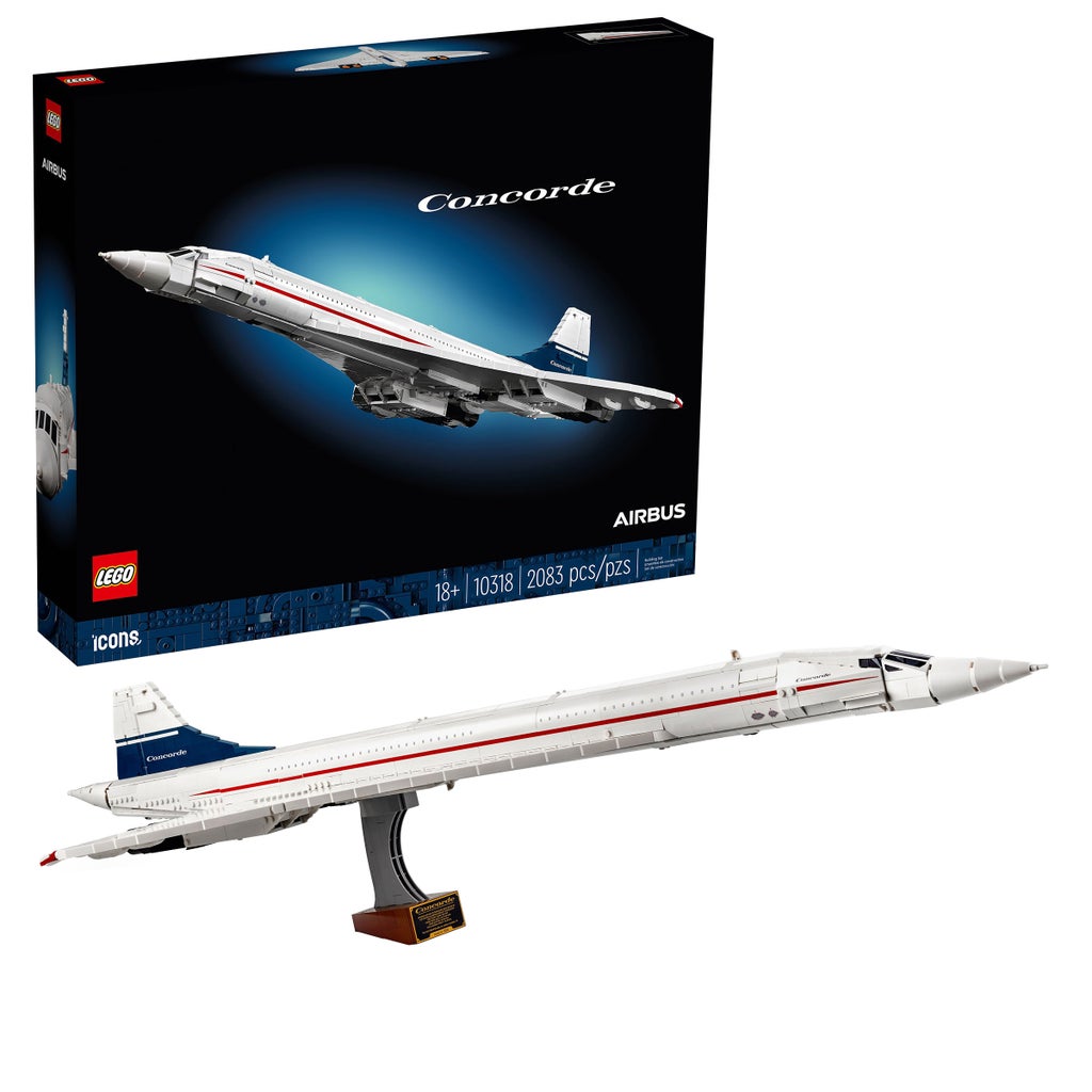 LEGO Icons Concorde Plane 10318 with Bonus LEGO Creator 3 in 1