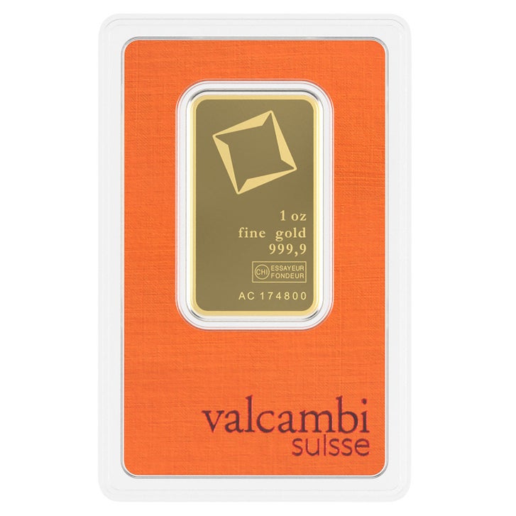 1 oz Gold Valcambi Bar (New in Assay) | Costco